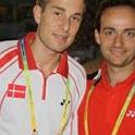 Hugo e Peter Gade  nº 2 do Mundo